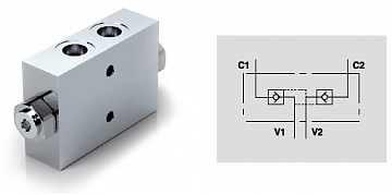 Гидрозамок двухсторонний VBPDE 3/4” A Гидрозамок двухсторонний VBPDE 3/4” A