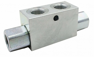 Гидрозамок двухсторонний VRDE-G 3/4" (120 л/мин 300 бар) (К) Гидрозамок двухсторонний VRDE-G 3/4" (120 л/мин 300 бар) (К)